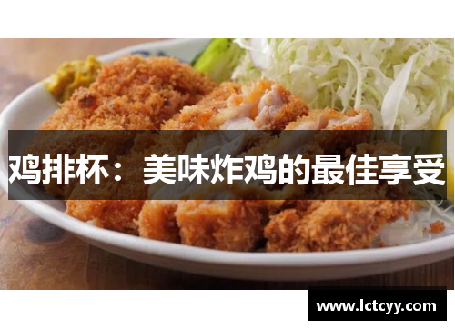 鸡排杯：美味炸鸡的最佳享受